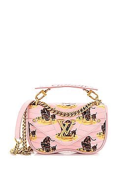Louis Vuitton New Wave Chain Bag Limited Edition Printed Quilted Leather PM (view 1)