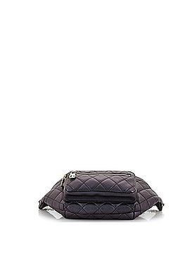 Chanel All About Waist Bag Quilted Iridescent Calfskin Medium (view 2)