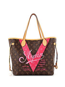 Louis Vuitton Neverfull NM Tote Limited Edition Cities V Monogram Canvas MM (view 1)