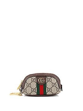 Gucci Ophidia Key Pouch GG Coated Canvas (view 1)