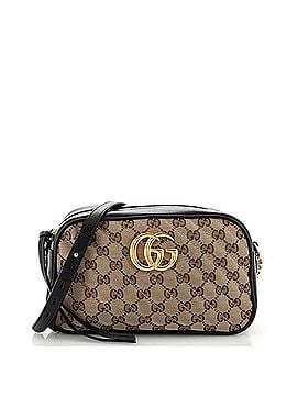 Gucci GG Marmont Shoulder Bag Diagonal Quilted GG Canvas Small (view 1)