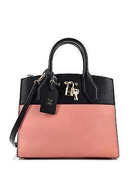 Louis Vuitton City Steamer Handbag Leather PM (view 1)