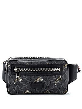 Gucci Soft Zip Belt Bag Printed GG Coated Canvas Small (view 1)