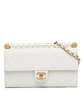 Chanel Goatskin Chic Pearls Wallet on Chain (view 1)
