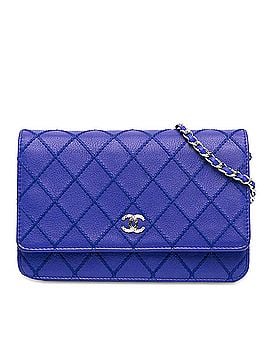 Chanel CC Quilted Calfskin Fancy Wallet On Chain (view 1)