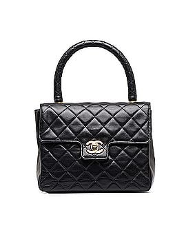 Chanel Small Lambskin Kelly Top Handle Bag (view 1)