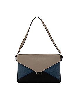 Céline Tricolor Leather Diamond Shoulder Bag (view 1)