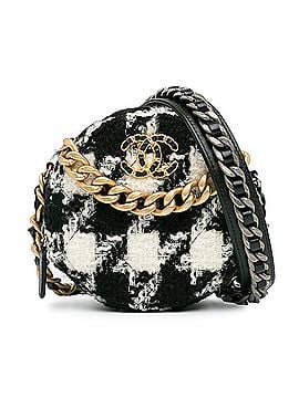 Chanel Tweed 19 Round Clutch with Chain and Coin Purse (view 1)
