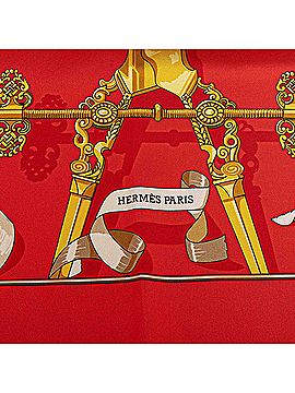 Hermès Copeaux Silk Scarf (view 2)