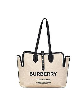 Burberry Soft Belt Canvas Tote Bag (view 1)