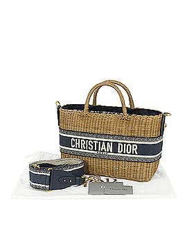 Dior Oblique Wicker Basket Bag (view 2)