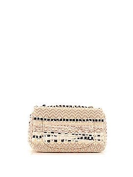 Chanel Classic Single Flap Bag Quilted Tweed with Woven Chain Mini (view 2)
