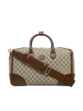 Gucci GG Supreme Interlocking Gs Travel Bag (view 1)