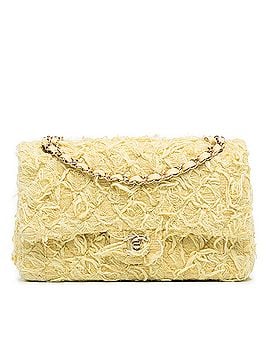 Chanel Medium Classic Fringed Tweed Double Flap (view 1)