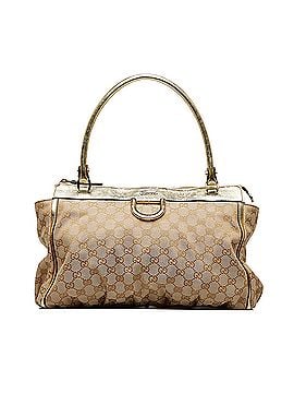 Gucci GG Canvas Abbey D-Ring Tote Bag (view 1)