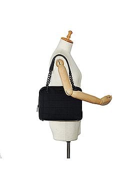 Chanel Cotton Choco Bar Shoulder Bag (view 2)
