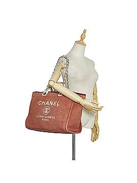 Chanel Canvas Deauville Satchel (view 2)