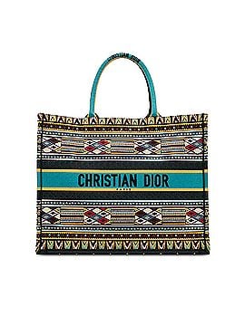 Dior Large Embroidered Book Tote (view 1)