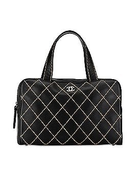 Chanel CC Wild Stitch Lambskin Handbag (view 1)