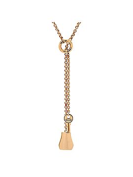 Hermès Kelly Clochette Pendant Necklace 18K Rose Gold Small (view 1)