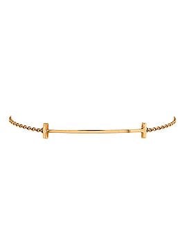 Tiffany & Co. T Smile Chain Bracelet 18K Rose Gold Medium (view 1)
