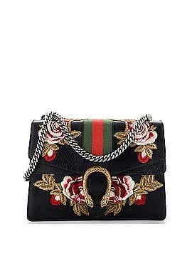 Gucci Web Dionysus Bag Embroidered Leather Medium (view 1)