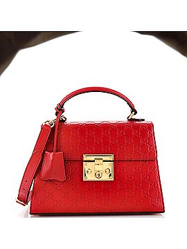 Gucci Padlock Top Handle Bag Guccissima Leather Small (view 1)