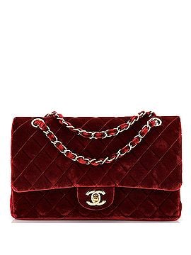 Chanel Classic Double Flap Bag Quilted Velvet Medium (view 1)