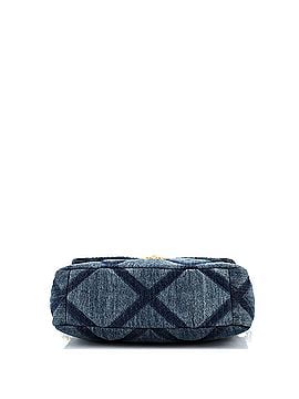 Chanel 19 Flap Bag Quilted Denim Large (view 2)