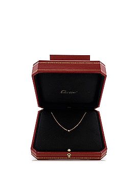 Cartier Cartier D'Amour Pendant Necklace 18K Rose Gold with Diamond XS (view 2)