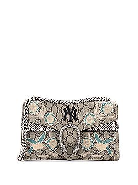 Gucci MLB Dionysus Bag Embroidered GG Coated Canvas with Python Small (view 1)