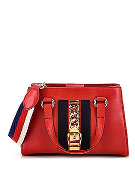Gucci Sylvie Top Handle Tote (Outlet) Leather Medium (view 1)