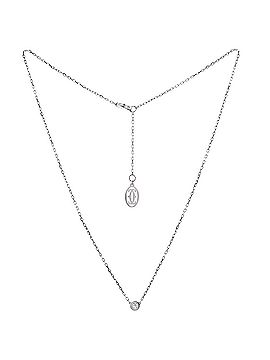 Cartier Cartier D'Amour Pendant Necklace 18K White Gold with Diamond Small (view 2)