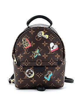 Louis Vuitton Palm Springs Backpack Limited Edition Love Lock Monogram Canvas Mini (view 1)
