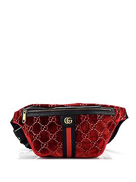 Gucci Ophidia Zip Belt Bag GG Velvet (view 1)