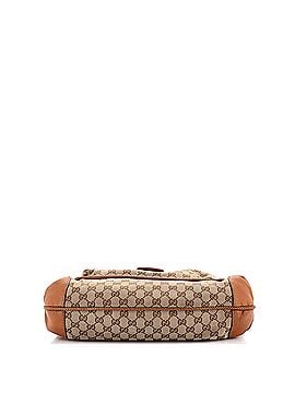 Gucci Marrakech Flap Hobo GG Canvas with Leather Medium (view 2)