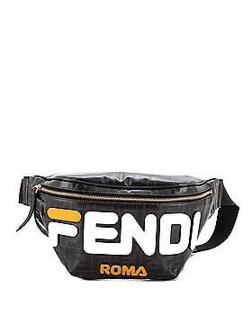 Fendi Mania Logo Waist Bag Zucca Coated Canvas (view 1)