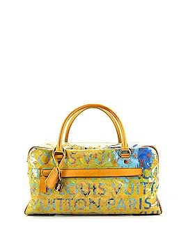 Louis Vuitton Pulp Weekender Bag PVC Over Monogram Denim PM (view 1)