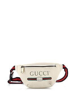 Gucci Logo Belt Bag Printed Leather Small (view 1)