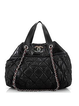 Chanel In The Mix Tote Quilted Iridescent Calfskin Large (view 1)
