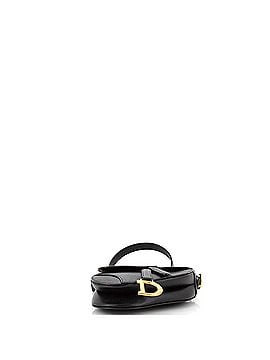 Christian Dior Saddle Handbag Leather Mini (view 2)