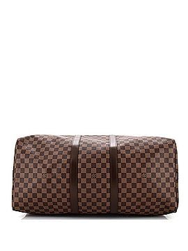 Louis Vuitton Keepall Bandouliere Bag Damier 55 (view 2)