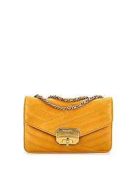 Chanel Gabrielle Flap Bag Chevron Leather Small (view 1)