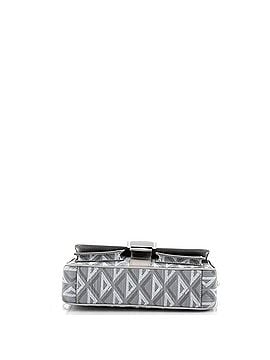 Christian Dior Hit the Road Flap Crossbody Bag CD Diamond Coated Canvas and Leather Small (view 2)