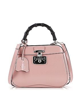 Gucci Lady Lock Bamboo Top Handle Bag Leather Mini (view 1)