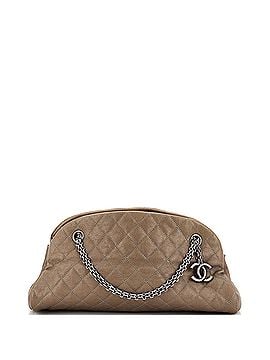 Chanel Just Mademoiselle Bag Quilted Aged Calfskin Medium (view 1)