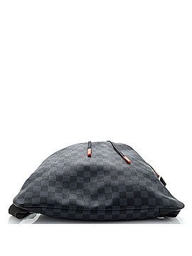 Louis Vuitton Drawstring Backpack Limited Edition Damier Cobalt Race (view 2)