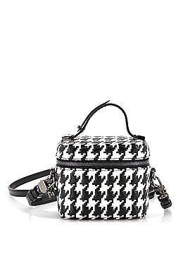 Christian Dior Lady Dior Vanity Case Houndstooth Braided Leather Micro (view 1)