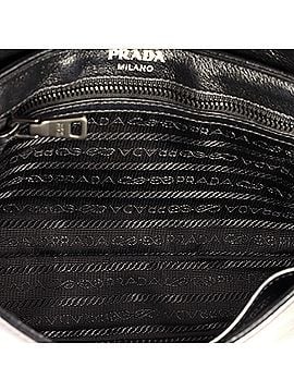 Prada Chain Flap Bag Studded Glace Calf Small (view 2)