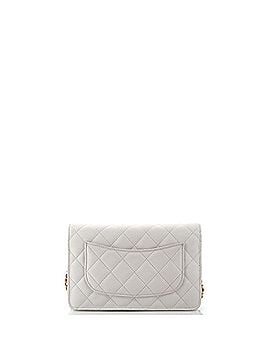 Chanel Coco Casino Wallet on Chain Quilted Caviar (view 2)